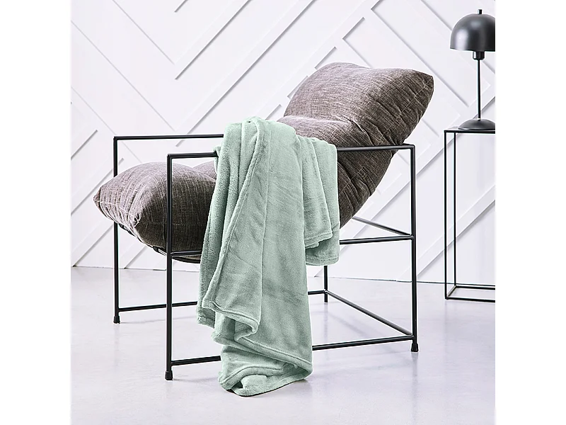 Couverture toucher soie M/Lisa 180x220cm