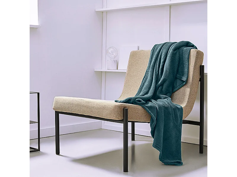 Couverture toucher soie M/Lisa 180x220cm