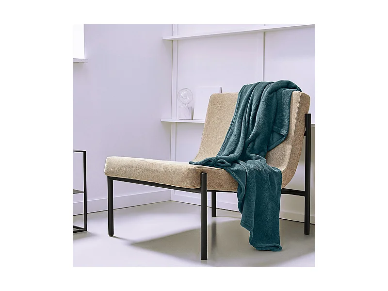 Couverture toucher soie M/Lisa 180x220cm