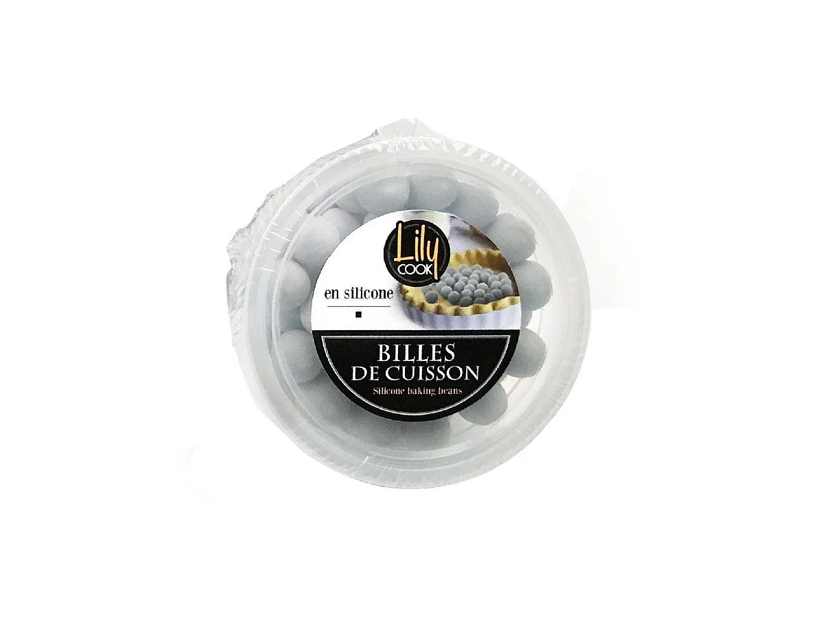 Billes de Cuisson Silicone - LILY COOK - 150g - Gris