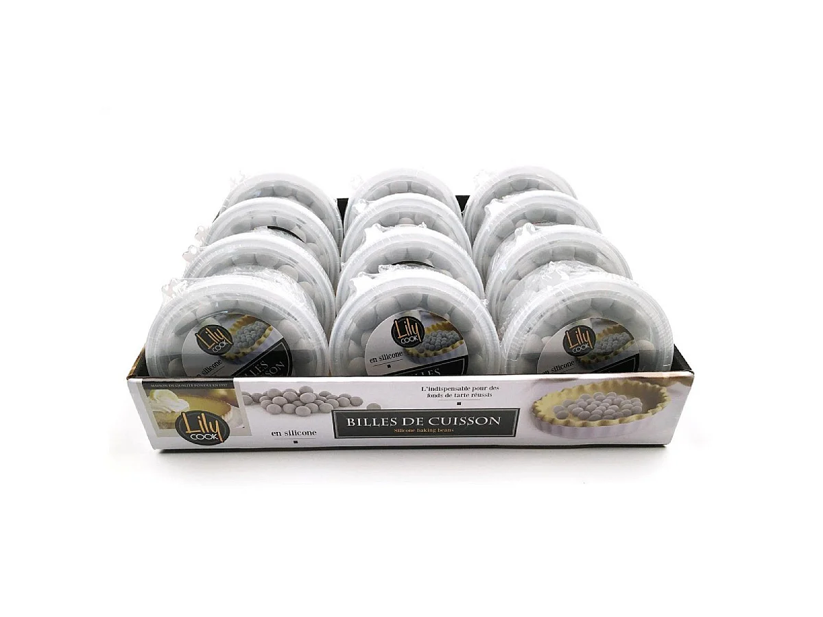 Billes de Cuisson Silicone - LILY COOK - 150g - Gris