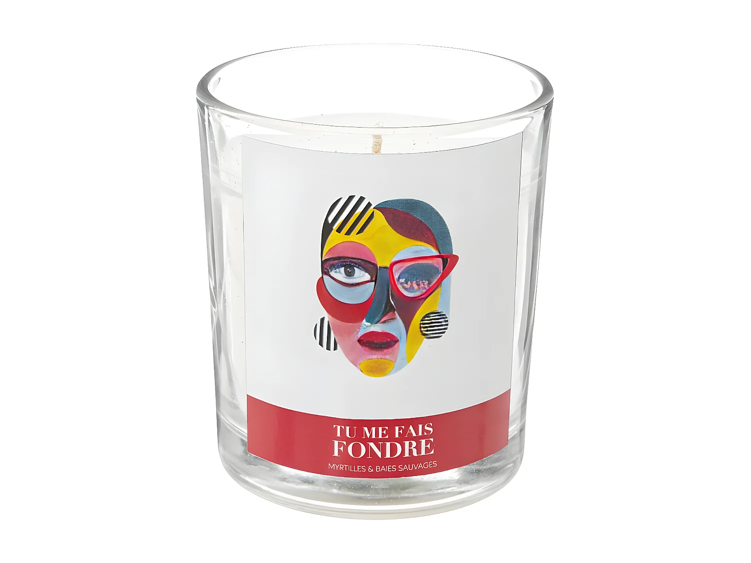 Bougie Parfumée "Jomy" 200g Myrtilles & Baies