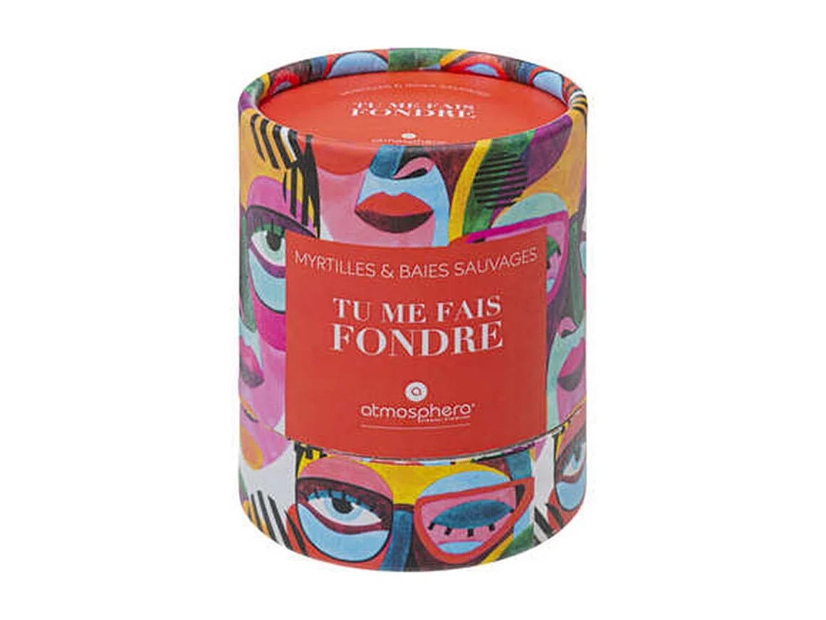 Bougie Parfumée "Jomy" 200g Myrtilles & Baies