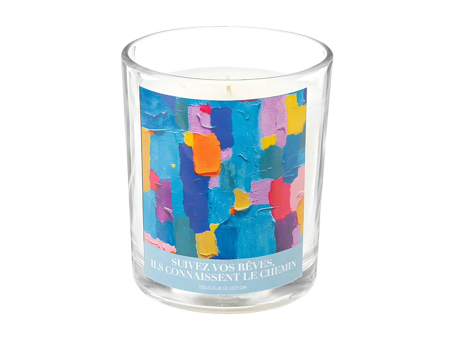 Bougie Parfumée "Jomy" 200g Douceur de Coton