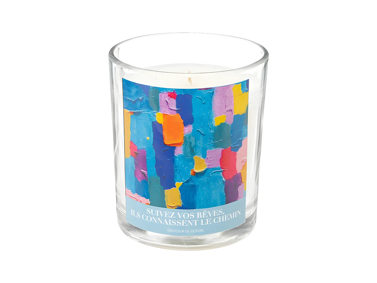 Bougie Parfumée "Jomy" 200g Douceur de Coton