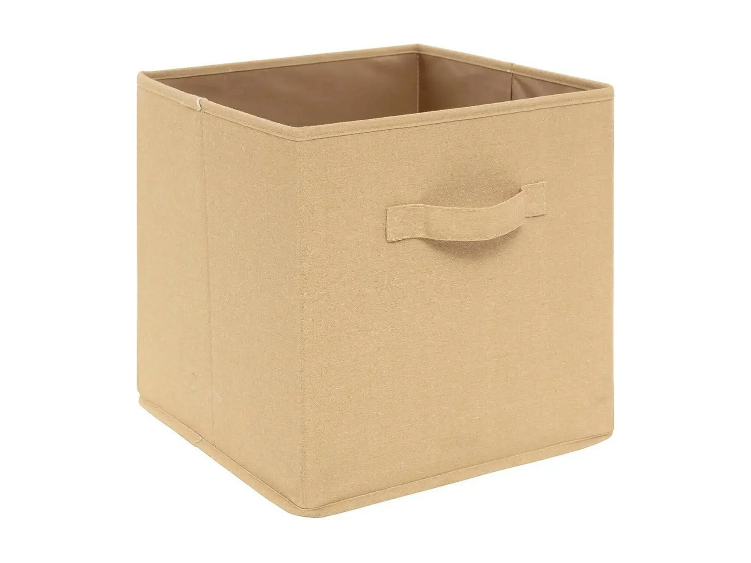 Lot de 2 Boîtes de Rangement "Soleil" 29cm Ocre