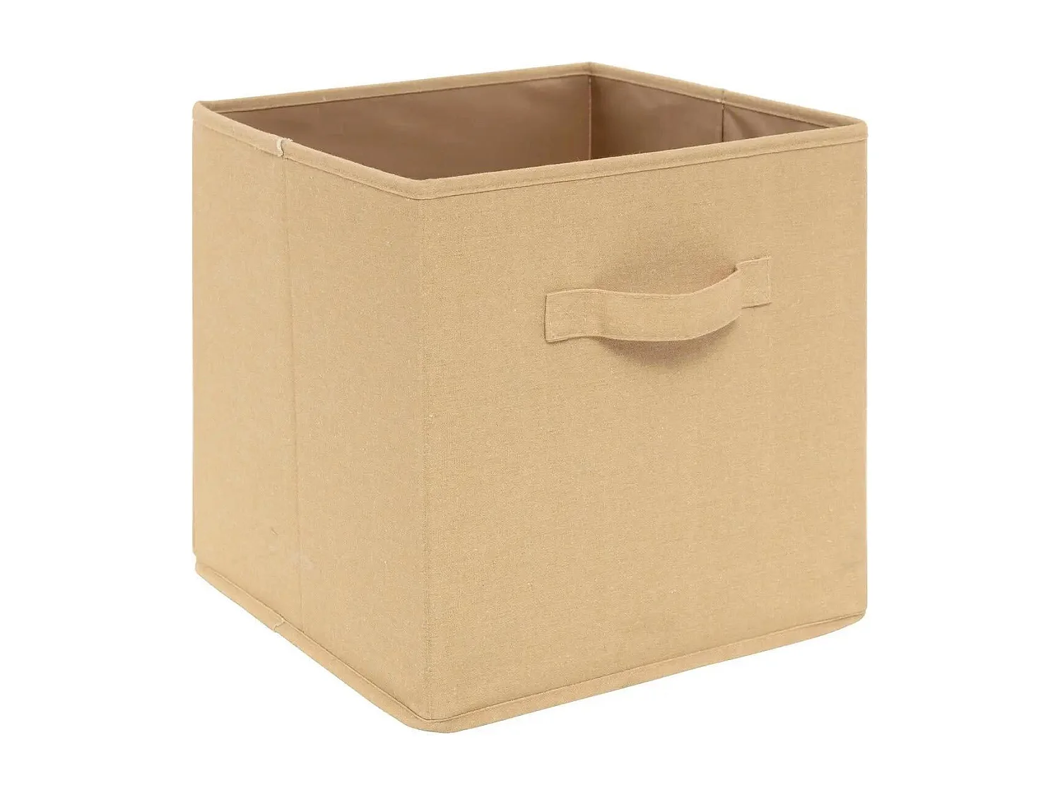 Lot de 2 Boîtes de Rangement "Soleil" 29cm Ocre