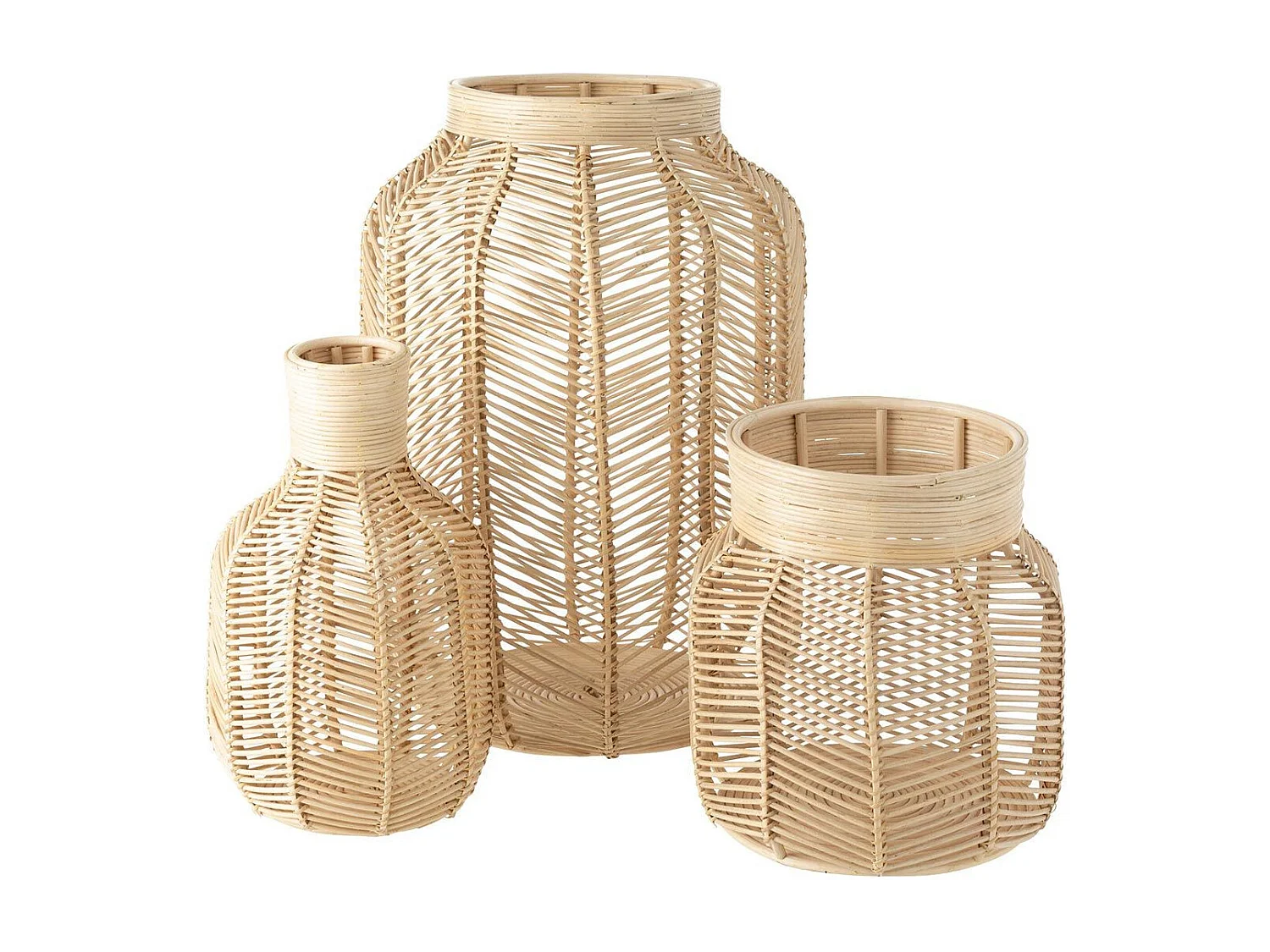 Panier Déco en Raphia "Paul" 61cm Naturel