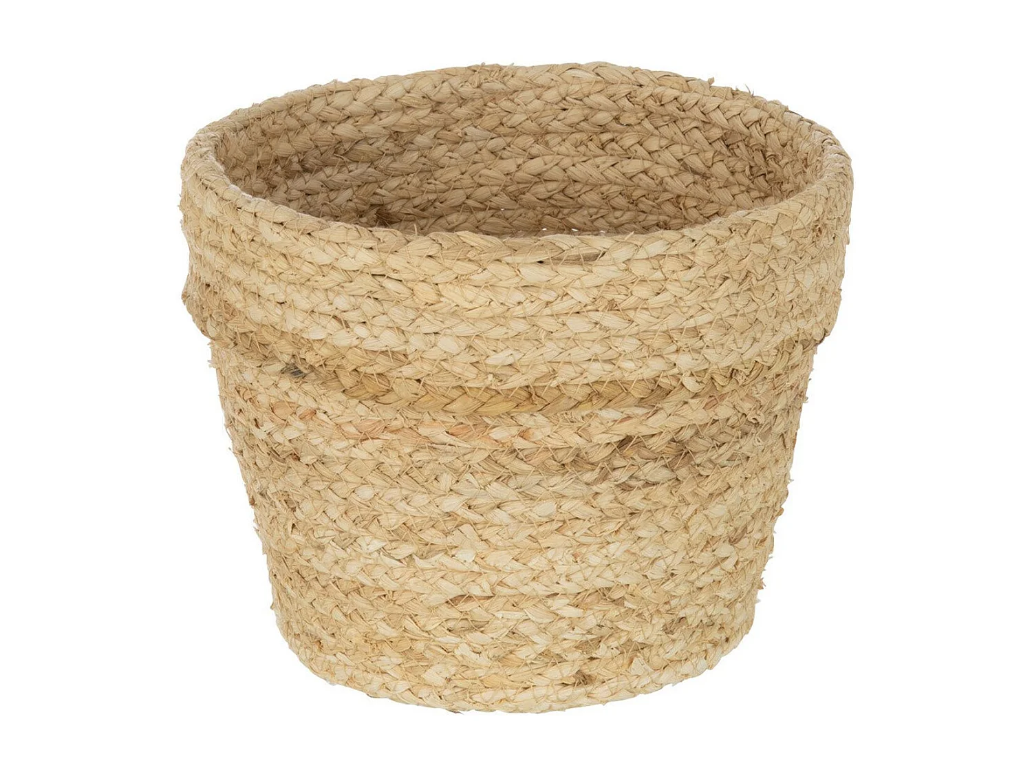 Panier de Rangement à Rebord "Maïs" 21cm Naturel