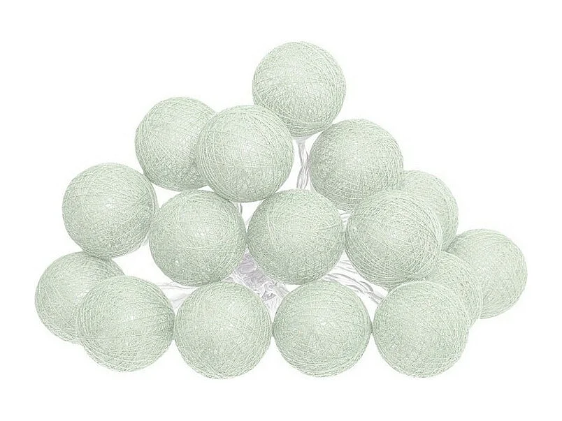 Girlande Led grün und weiß 3,5 x 255 cm