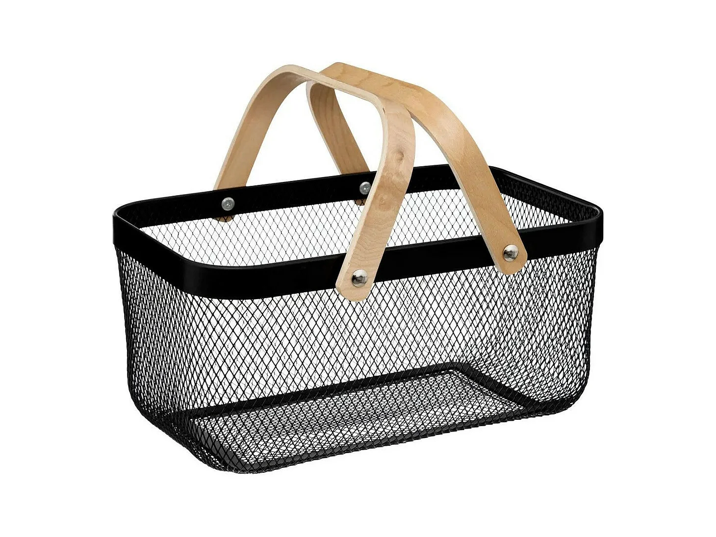 Corbeille à Fruits Design "Mayaj" 40cm Noir