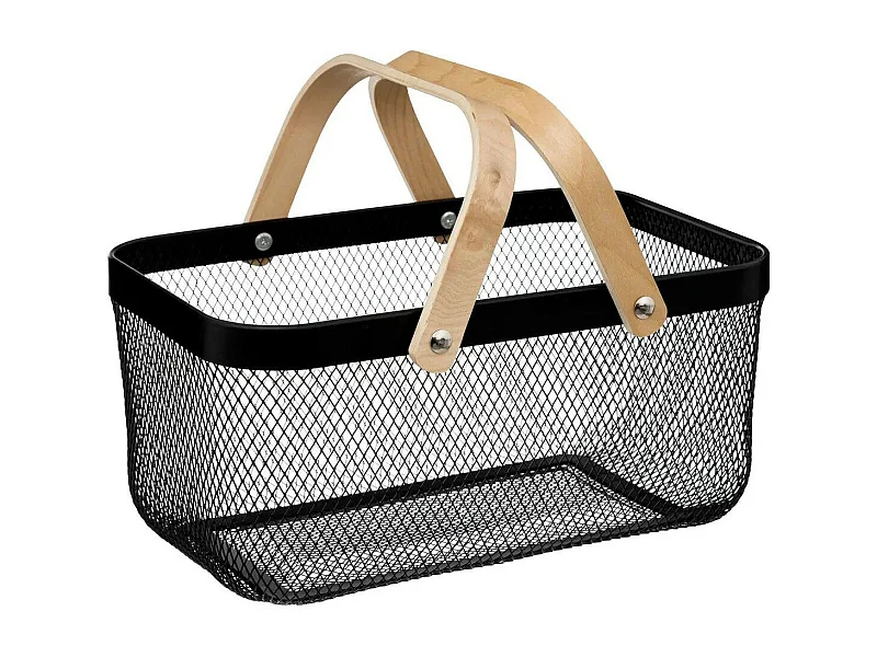 Corbeille à Fruits Design "Mayaj" 40cm Noir