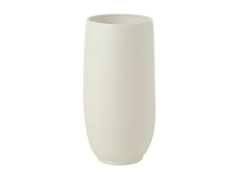 Vase Déco Poterie "Ying" 71cm Blanc