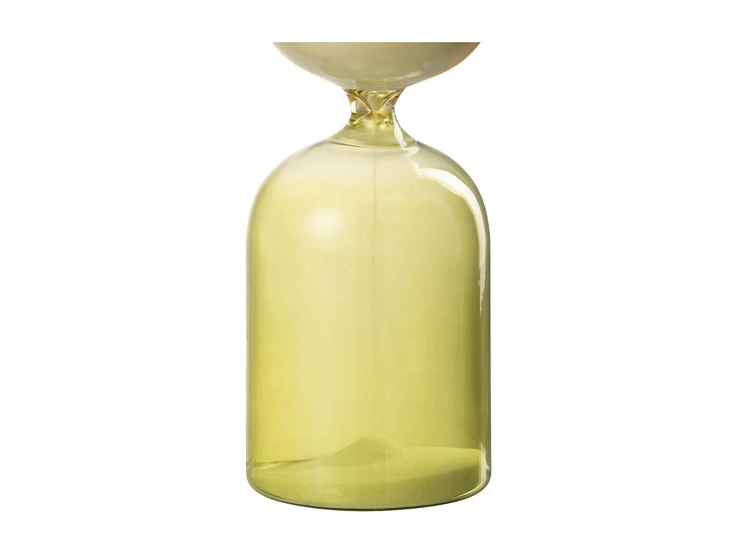 Sablier Design en Verre "Minutes" 30cm Vert