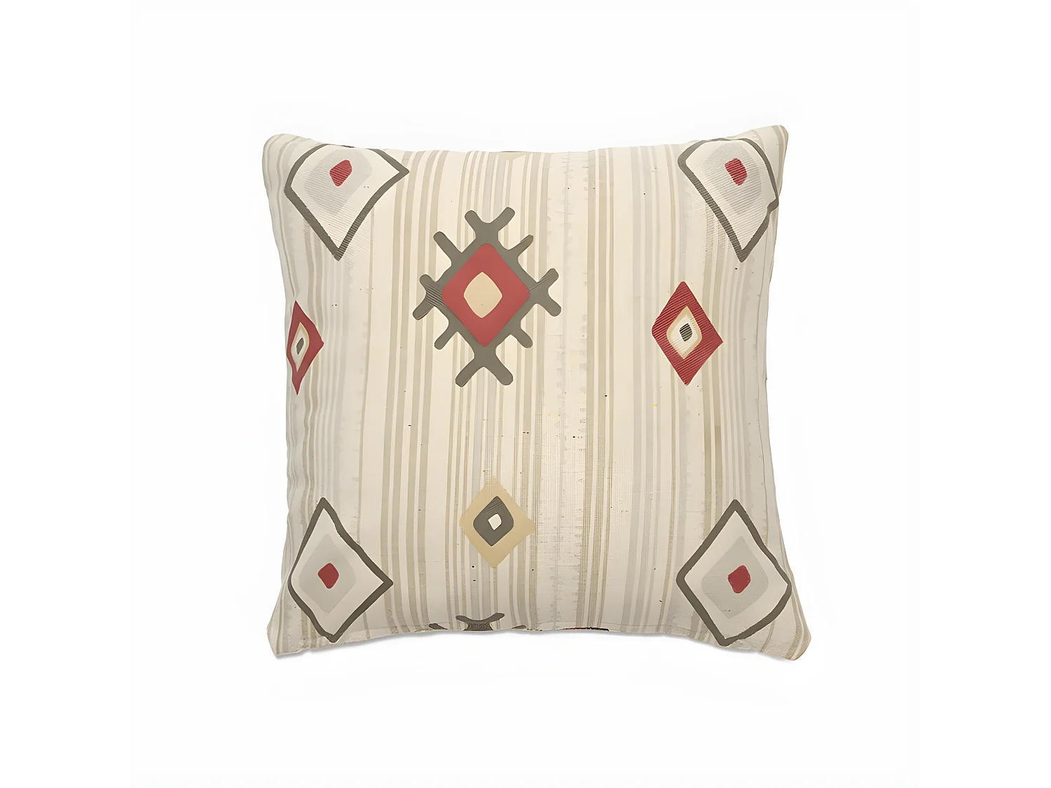 Housse de coussin en coton imprimé M/Rush