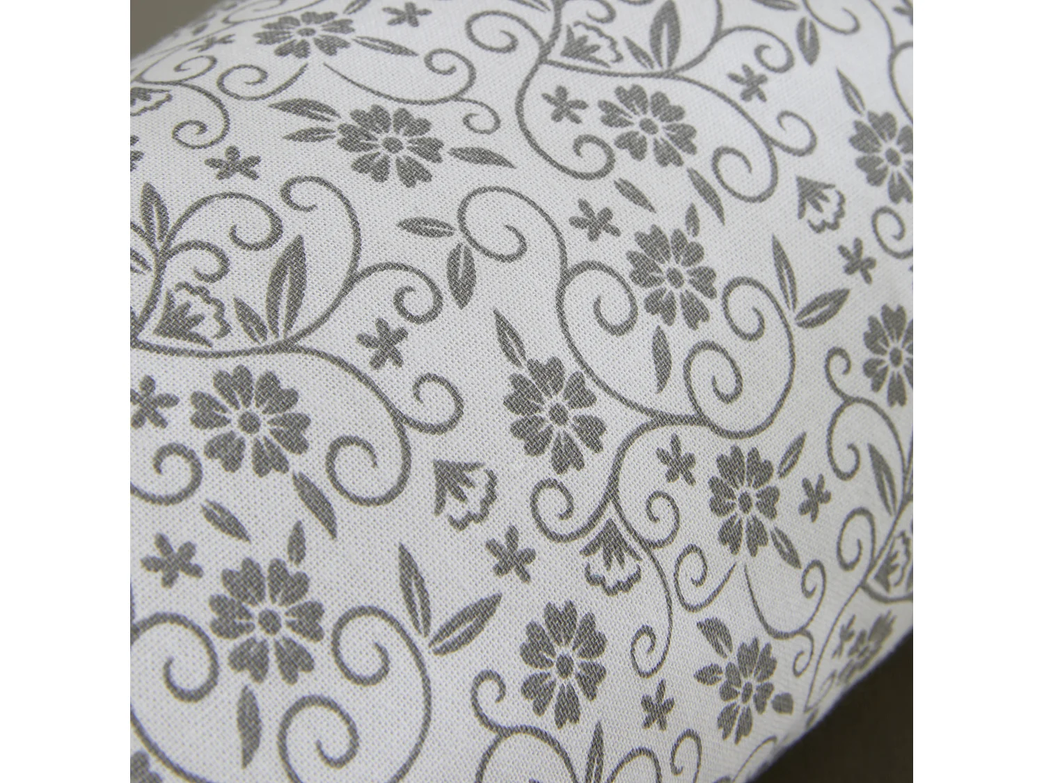 Cojín de tubo 100% algodón. M/HomeGris.07 15x45cm