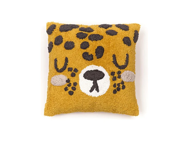 Coussin de chaise avec imprimé rayé 38x38cm