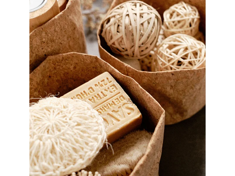 Set 3 paniers en liège.