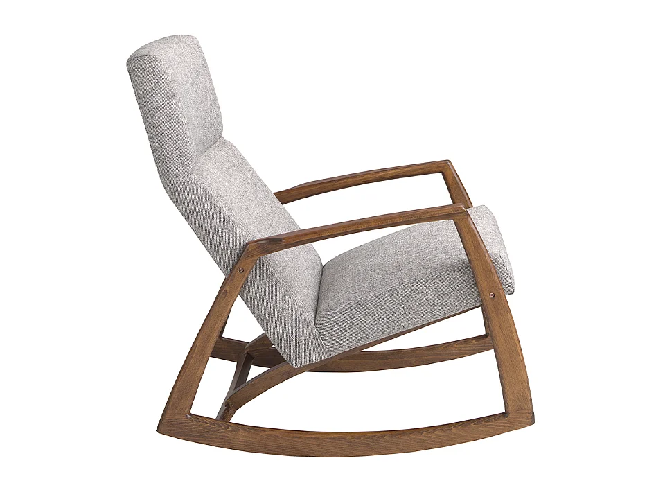Grey fabric rocking chair 5106 ANGEL CERDA