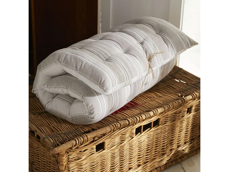 Banc ou coussin de sol, imprimé, 100% coton. M/HomeLinen.13 60x120cm