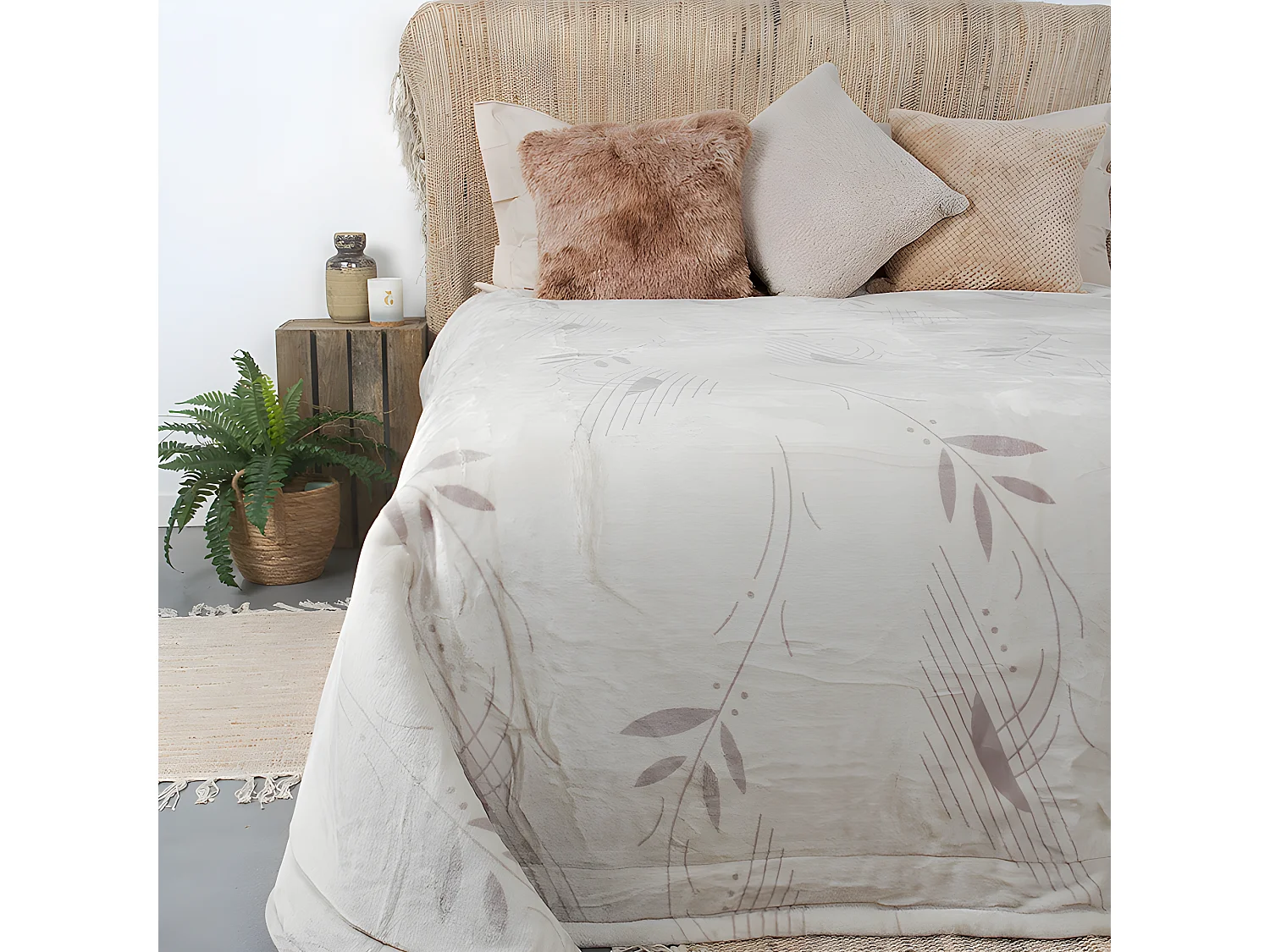 Doudou/Couette Mouton M/Reid 180x260cm