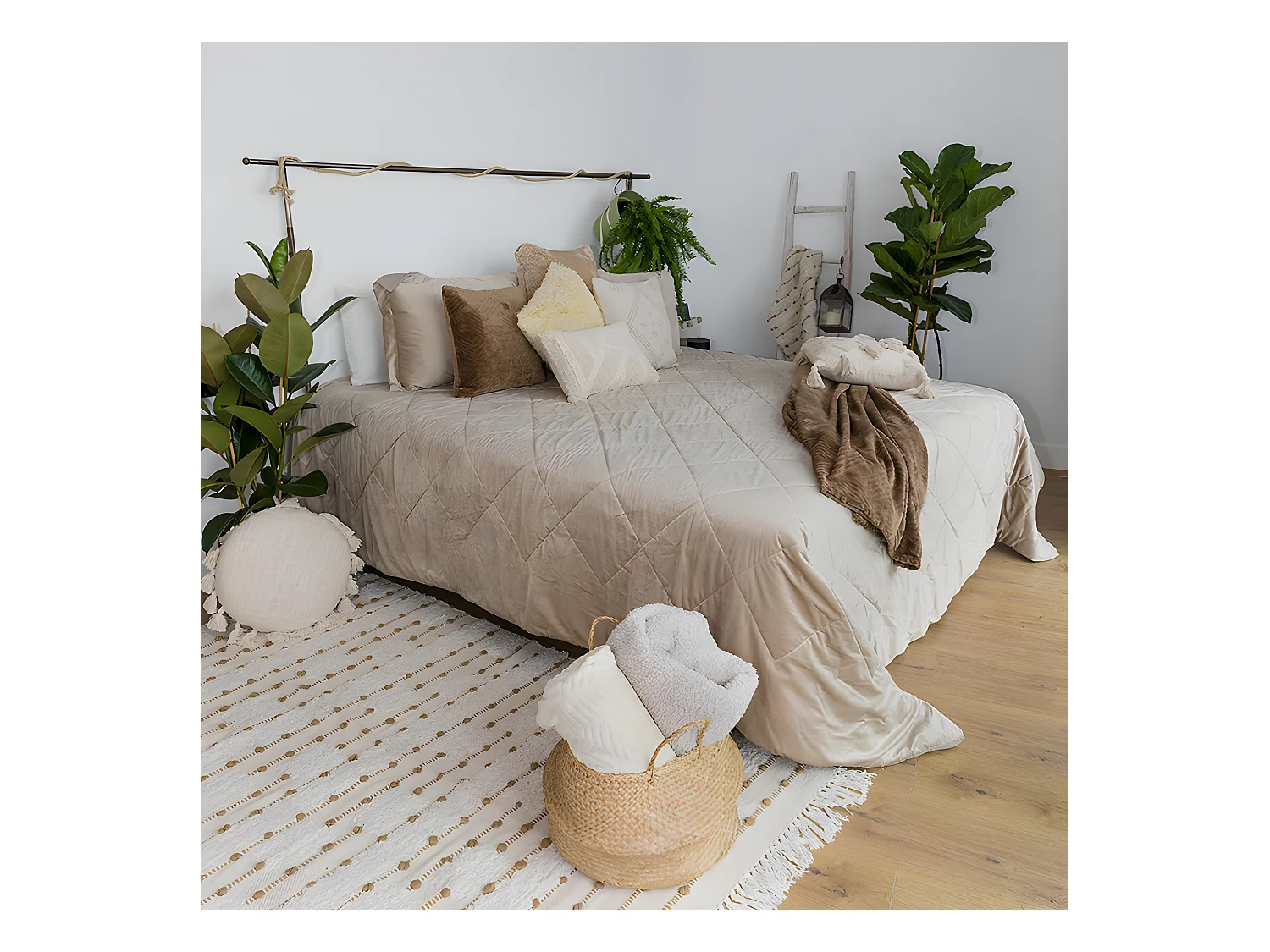 Couette Velours Velours M/Nara 200x270cm
