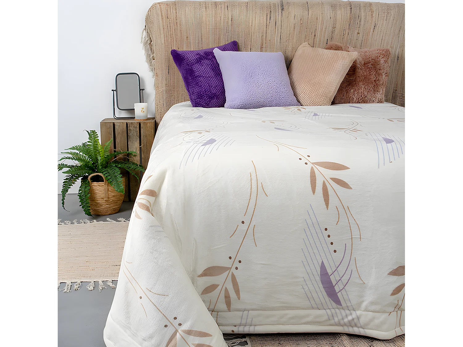 Doudou/Couette Mouton M/Reid 250x260cm