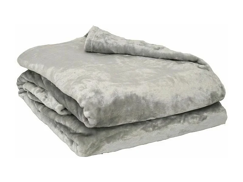Mikroflanelldecke 180 x 220 cm perlmutt