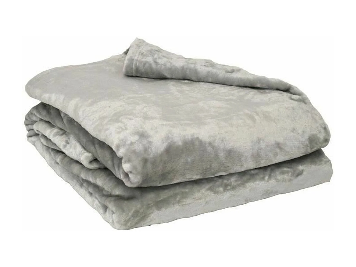 Coperta in microflanella 180 x 220 cm perla