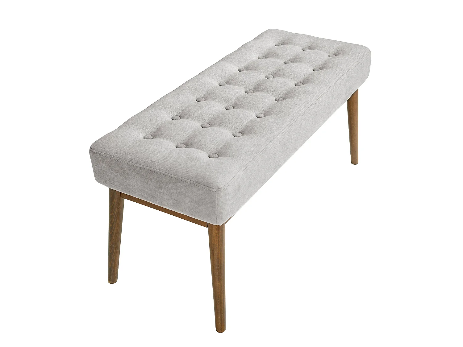 Donkergrijze stoffen hocker 5107 ANGEL CERDA