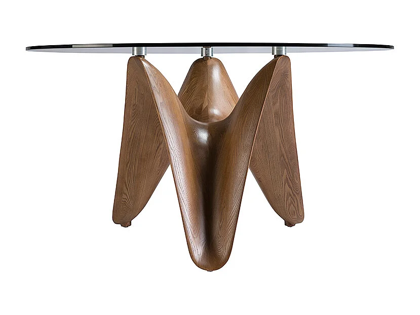 Table à manger ronde verre trempé 1126 ANGEL CERDA