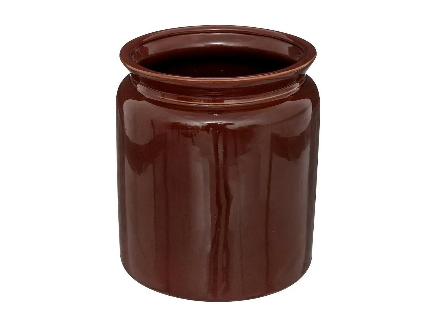 Cache-Pot en Céramique "Bota" 18cm Marron