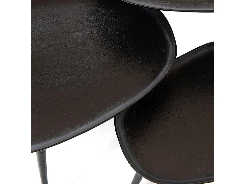 Bout de canapé TALIA noir