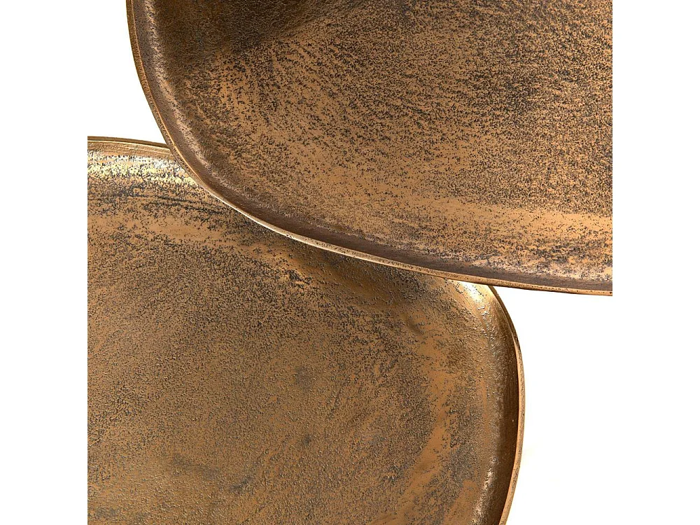 Bout de canapé Talia or