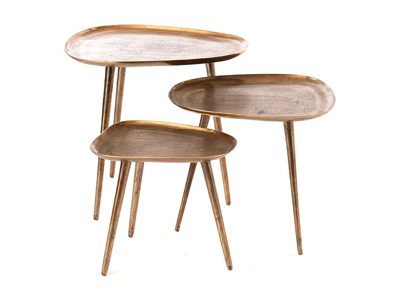 Bout de canapé Talia or