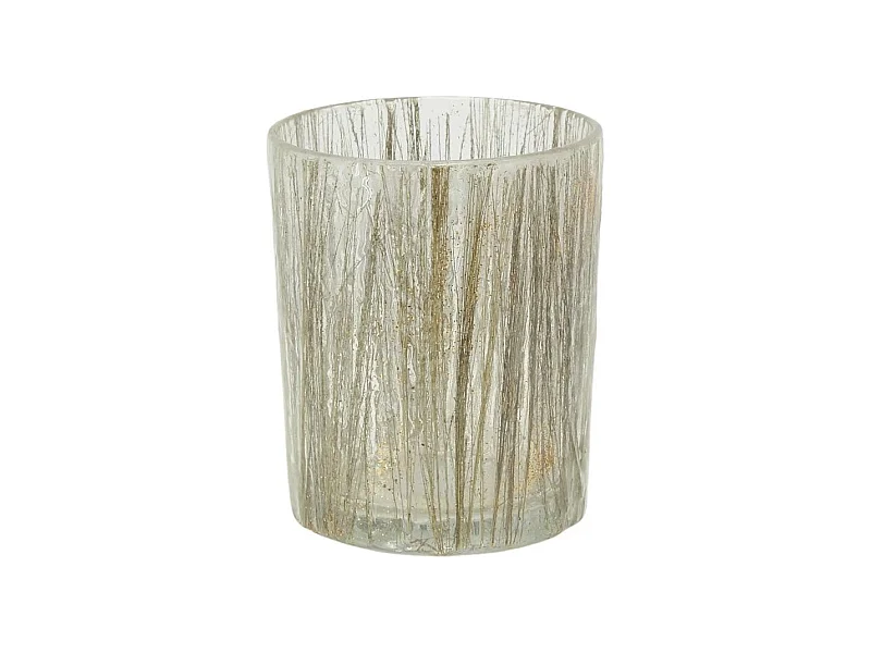 Photophores en verre Herbes dorées H 13