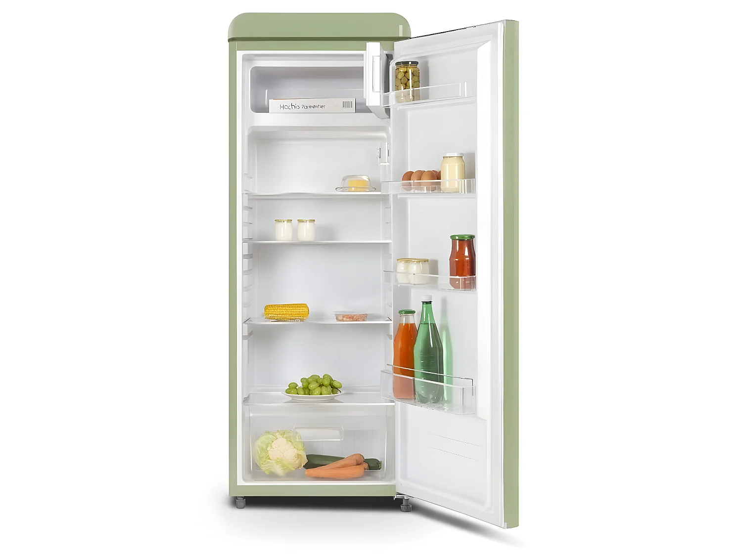 Schneider Réfrigérateur 1 porte à pantographe 229l vert - SCCL222VVA