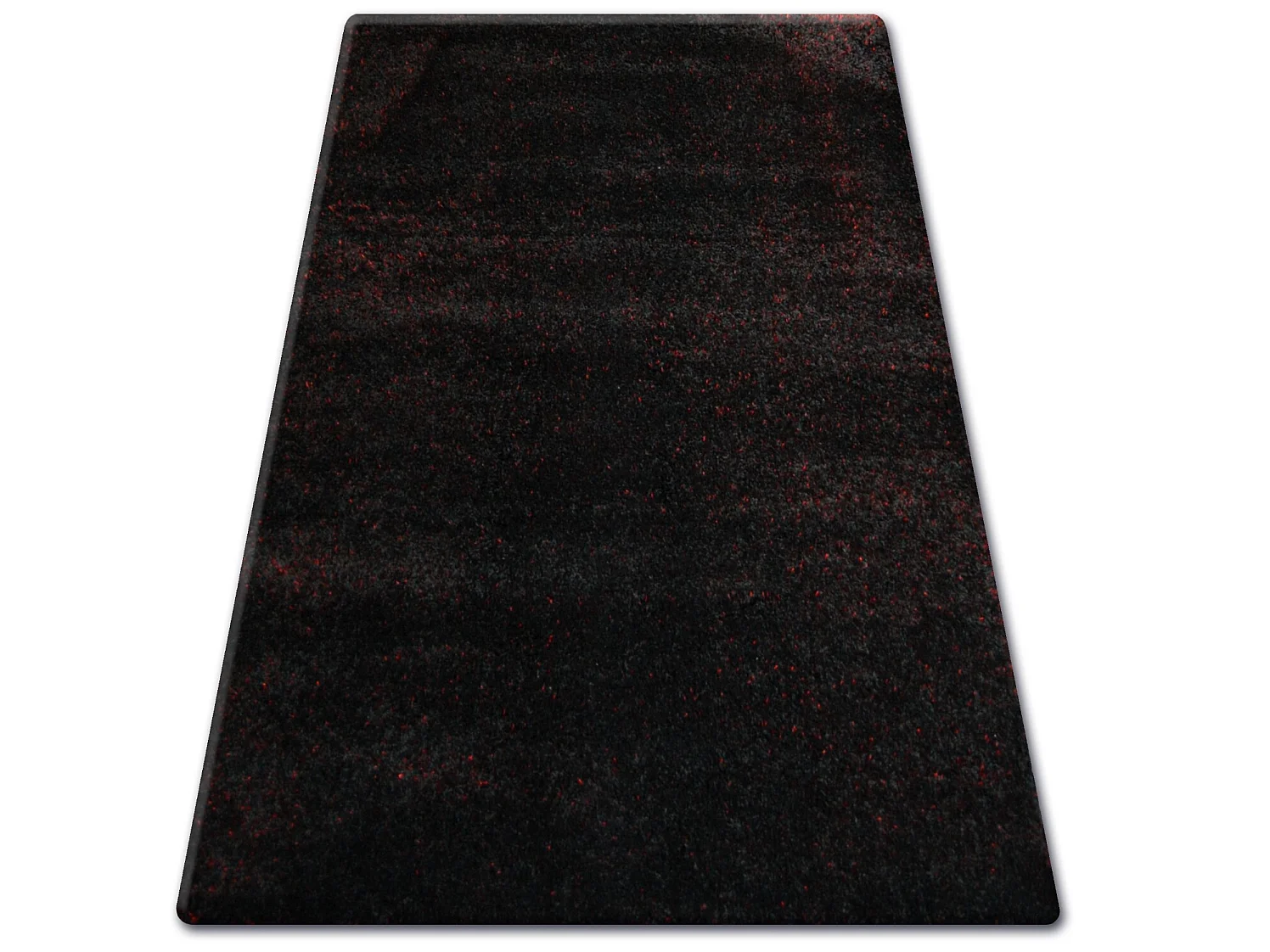 Tapis SHAGGY NARIN P901 noir rouge 200x290 cm
