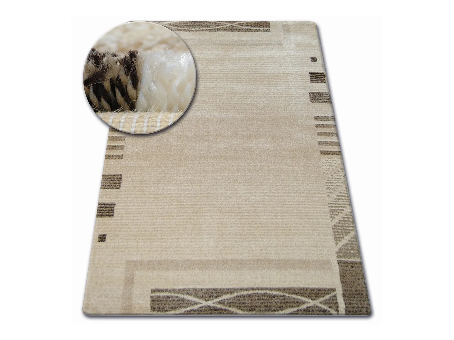 Tapis SHADOW 8597 crème / beige clair 80x150 cm