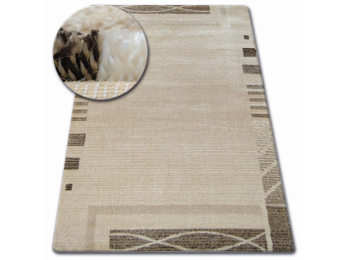 Teppich-Traum Vloerkleed, woonkamer, tapijt, marmerlook