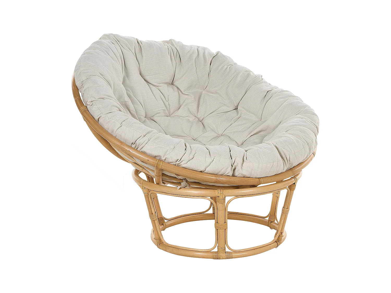 Chaise de jardin SALVO Rotin Naturel