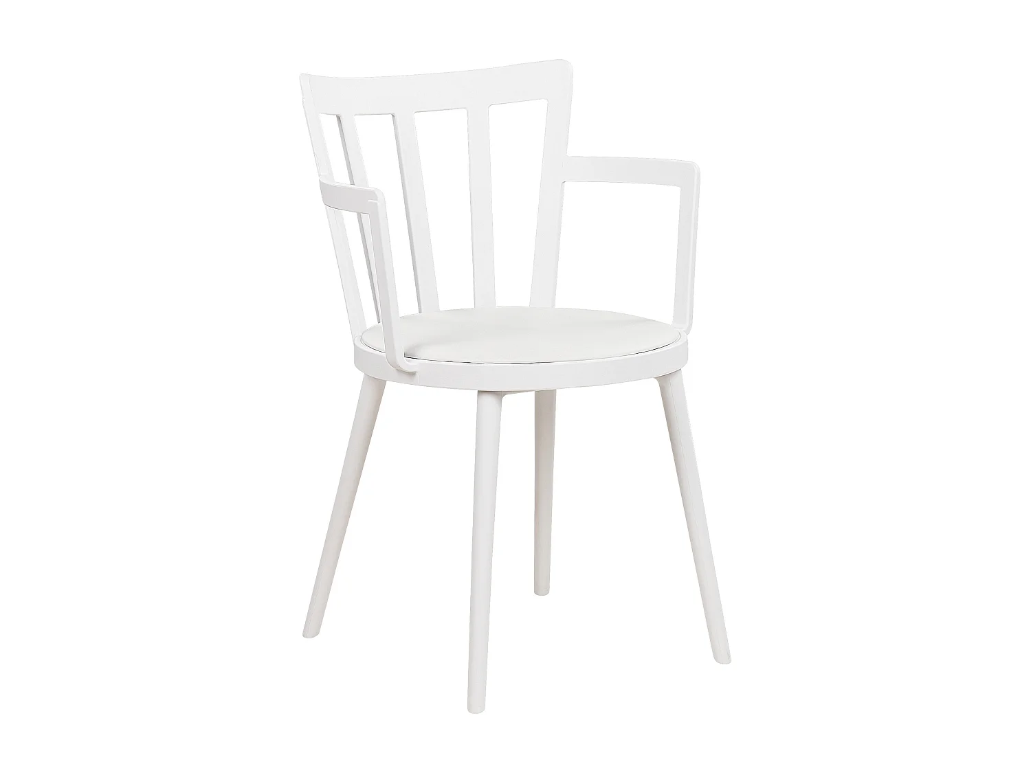 Conjunto de 4 cadeiras de jantar MORILL Branco