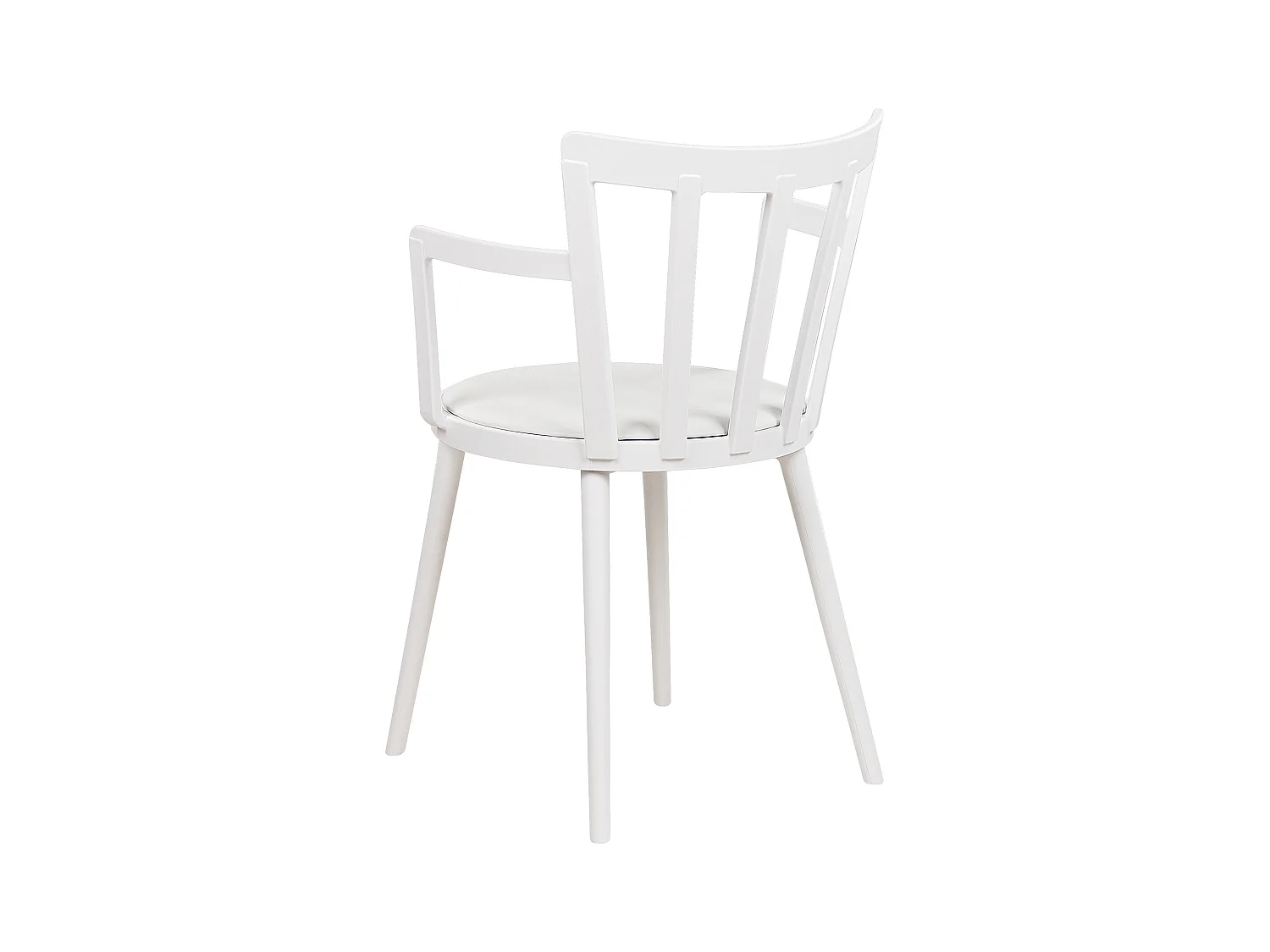 Lot de 4 chaises de salle à manger MORILL Blanc