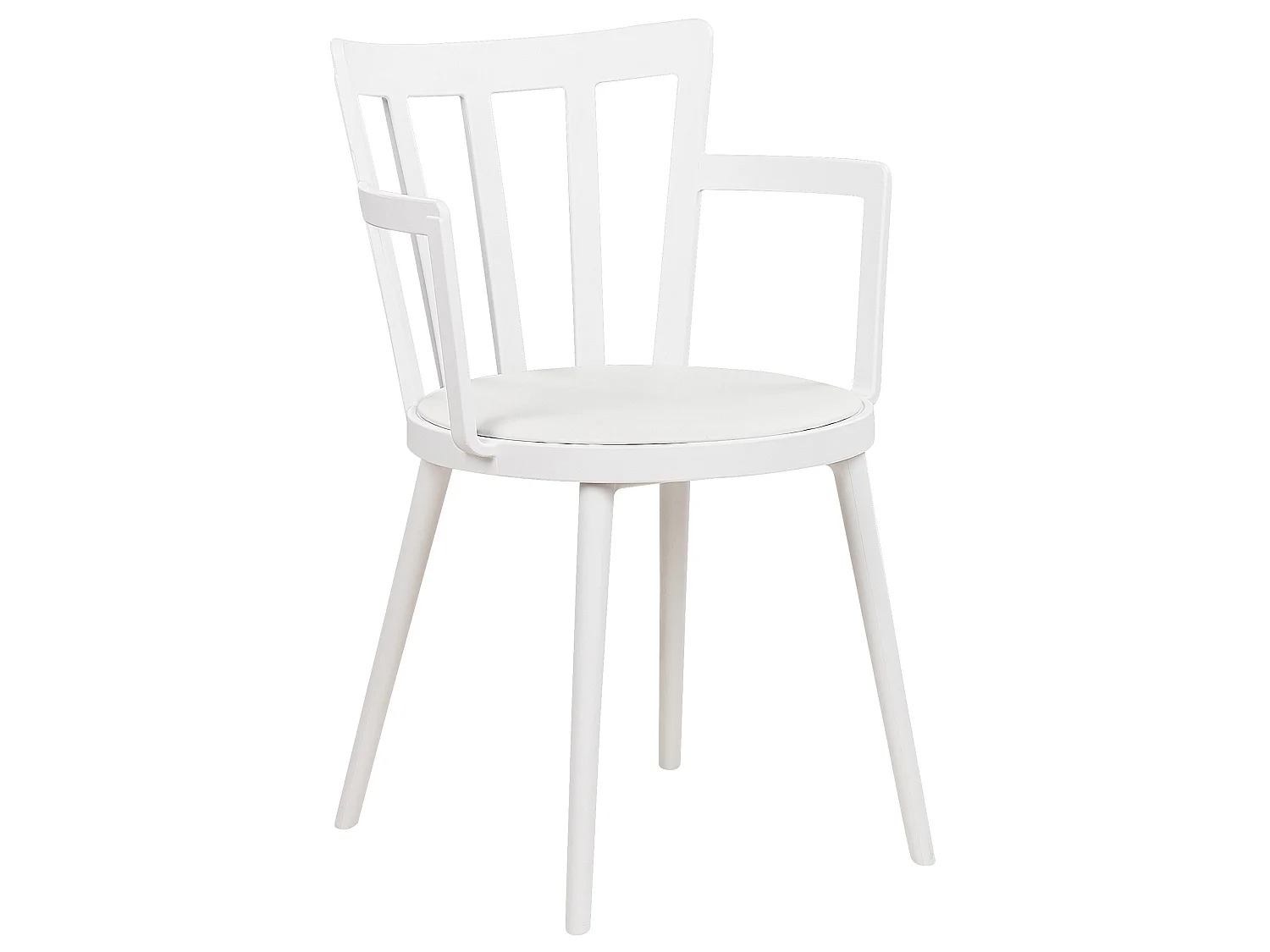 Lot de 4 chaises de salle à manger MORILL Blanc