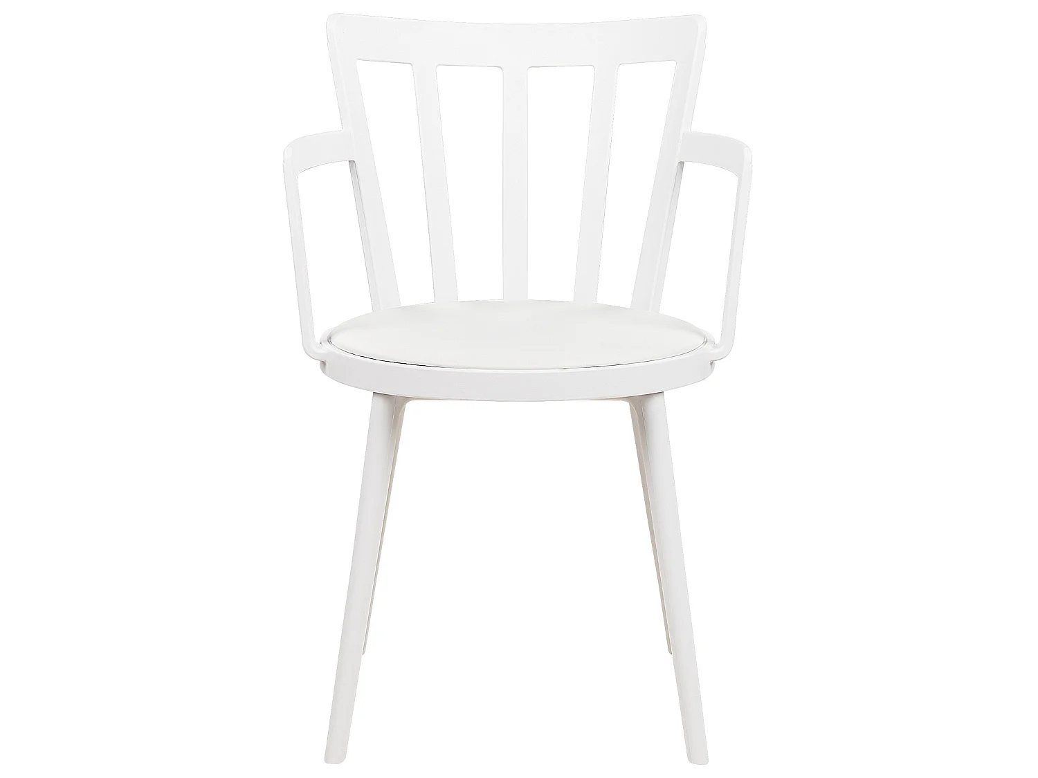 Lot de 4 chaises de salle à manger MORILL Blanc