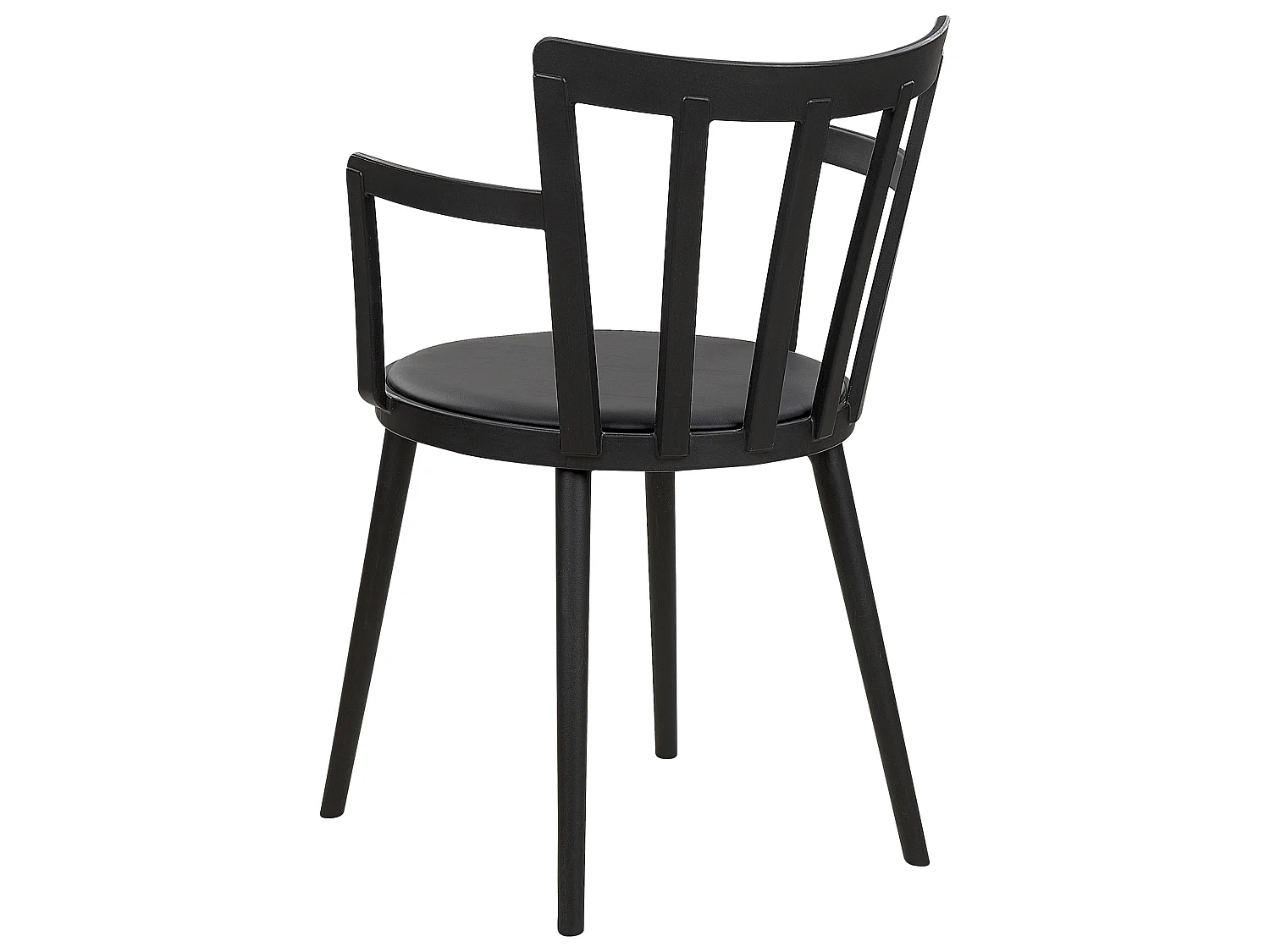 Lot de 4 chaises de salle à manger MORILL Noir