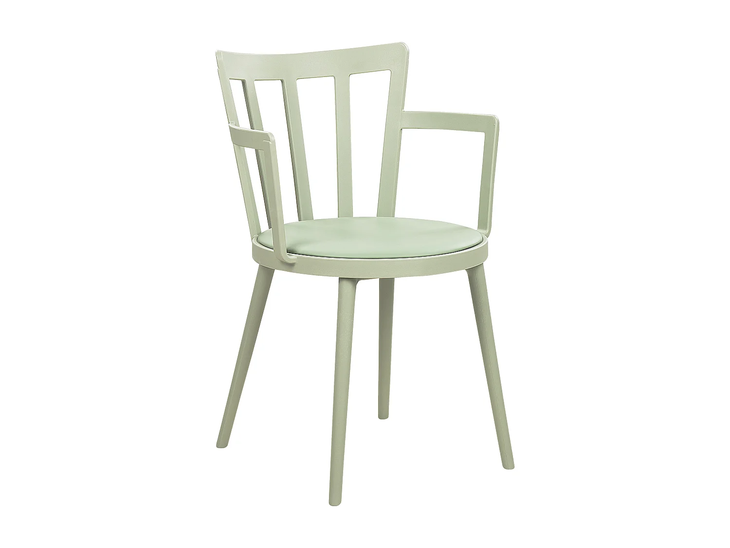 Set di 4 sedie da pranzo MORILL Verde chiaro