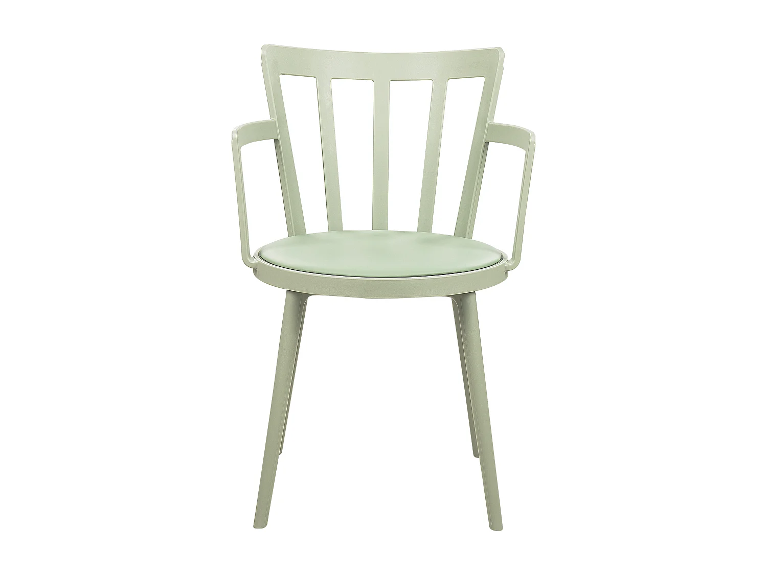 Set di 4 sedie da pranzo MORILL Verde chiaro