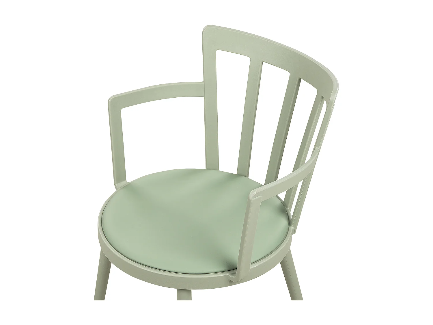 Set di 4 sedie da pranzo MORILL Verde chiaro