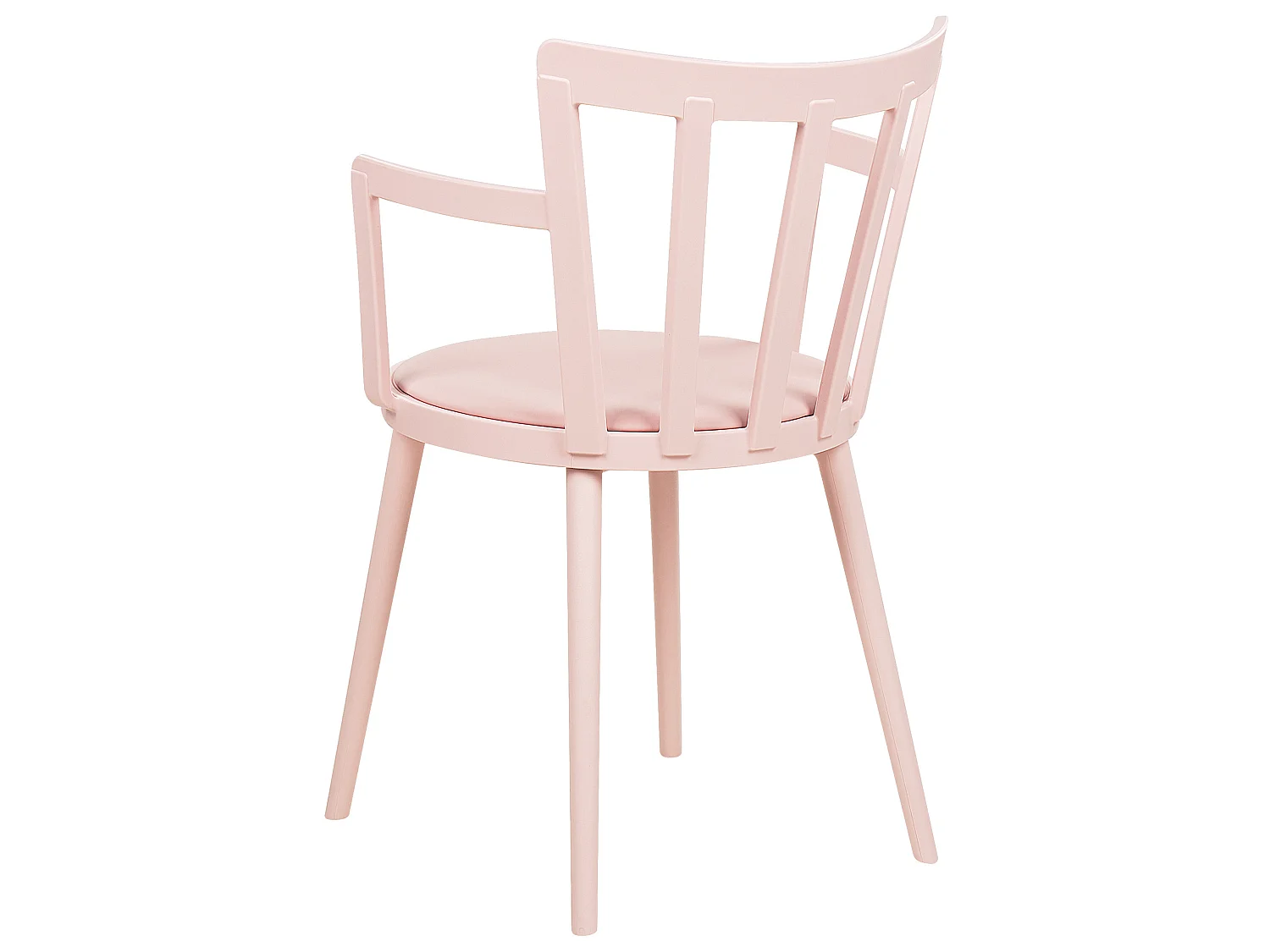 Lot de 4 chaises de salle à manger MORILL Rose pastel